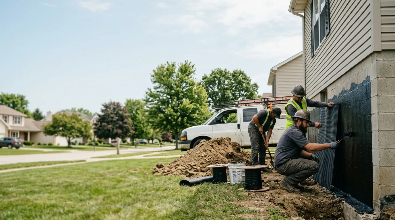 Basement Waterproofing in New Sharon, IA near me